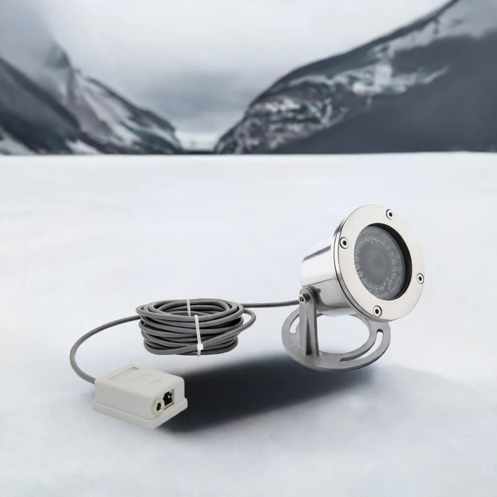 1080P Underwater POE IP Network Underwater Camera Support Multi-browser Access Wapterproof IP68