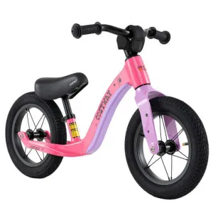 12-Inch Balance Bike with Adjustable Seat and Rotatable Handlebar for Over 36 Mo