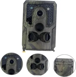 12 Resolution Hunting Outdoor Scouting Camcorder with Motion Sensor for Animal Monitoring Farm Security and Courtyard