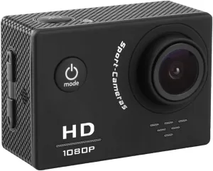 12MP Full HD 1080P Sports Action Camera With 2.0 Inch Display - 140° Wide Angle 30m/98ft Waterproof Camera for Underwater Sports - Mini Action Camera with Complete Mounting Accessories Kit