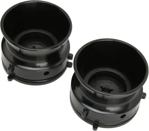 1Pair Polished Aluminum Alloy Nab Hub Adapters, 10 Inch Opener, Universal Loading Device Compatible with Studer Revox, Akai and Teac