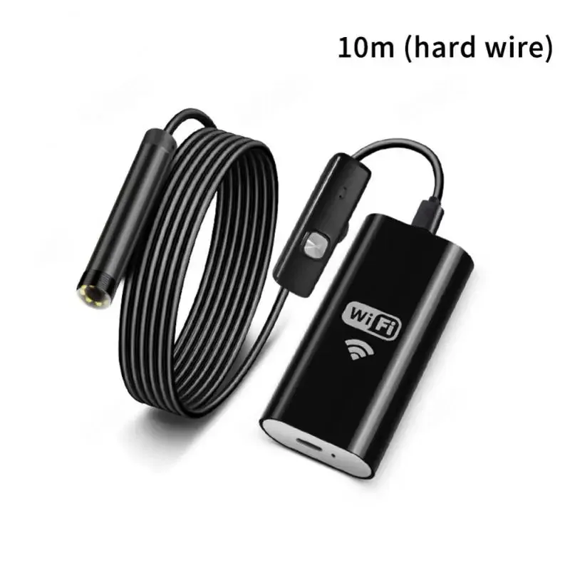 1PCS WiFi Endoscope Camera Mini Waterproof Inspection Snake Camera Borescope USB for Cars Wireless for & Android