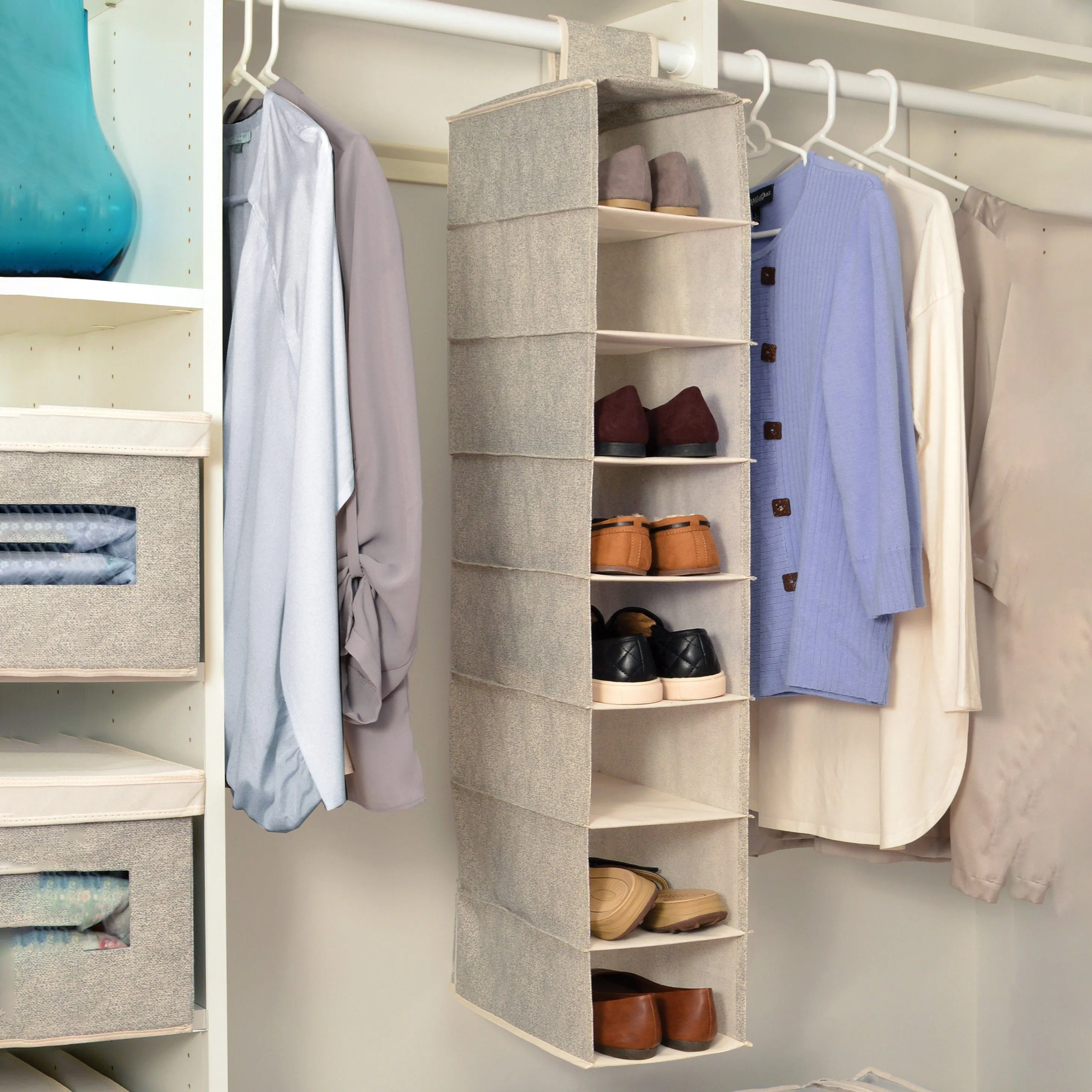 2-Pack: Hanging Closet Organizer