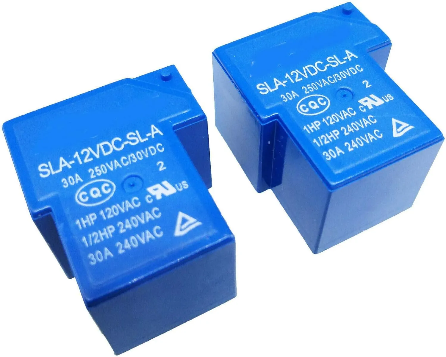 2pc T90 Coil Relay 12VDC 30A 250VAC 30VDC 4 pin SLA-12VDC-SL-A PCB Type