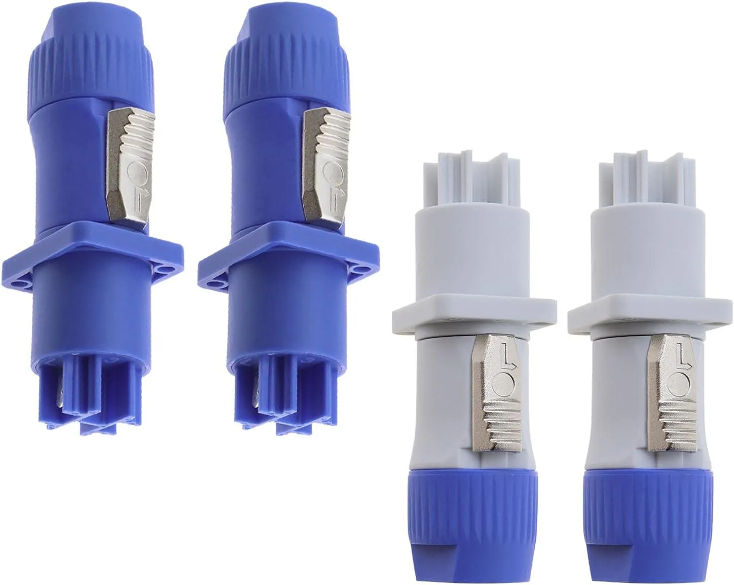 4 Set Neutrik Professional NAC3FCA PowerCon Power in 20A 250V AC Connector Audio 3pin Power Plug for Stage Light and Speakers