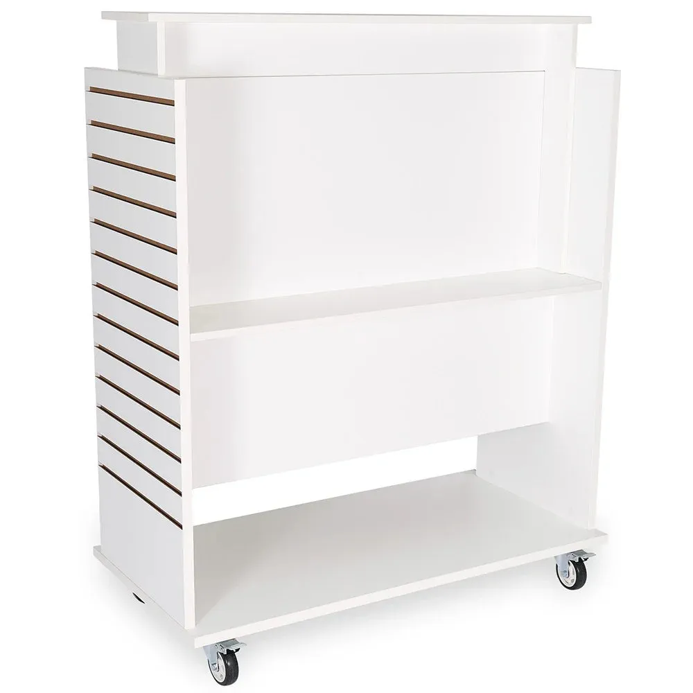 4 Shelf Fabric Organizer - White