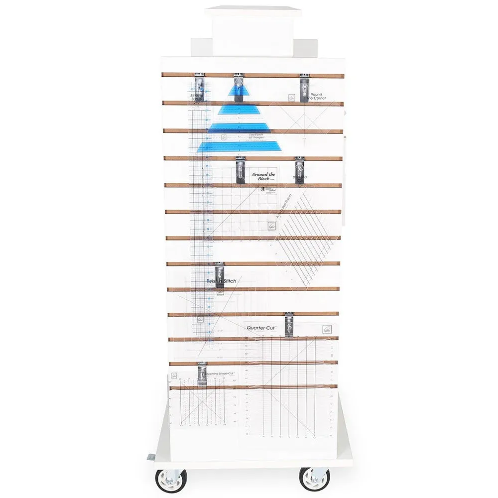 4 Shelf Fabric Organizer - White