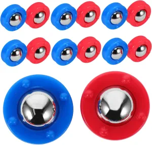 40Pcs Tabletop Game Accessories Rolling Beads Equipment for Mini Bowling Curling and Shuffleboard Durable and Easy to Use for Adults
