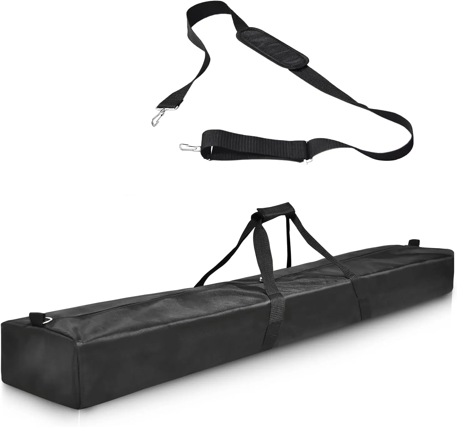 48in Tripod Bag, Heavy Duty Tripod Bag with Adjustable Padded Shoulder Strap and Handle, Tripod Carrying Case for Speaker Stand, Mic Stand, Light Stand and Photography Studio Equipment