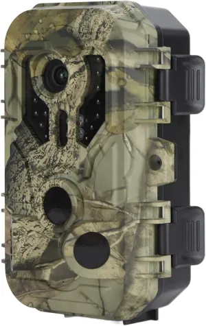 4K Trail Camera, 0.2s Motion Activated Camera with 2 inch LCD Screen, IP66 Night Vision Game Camera, for Wildlife Monitoring