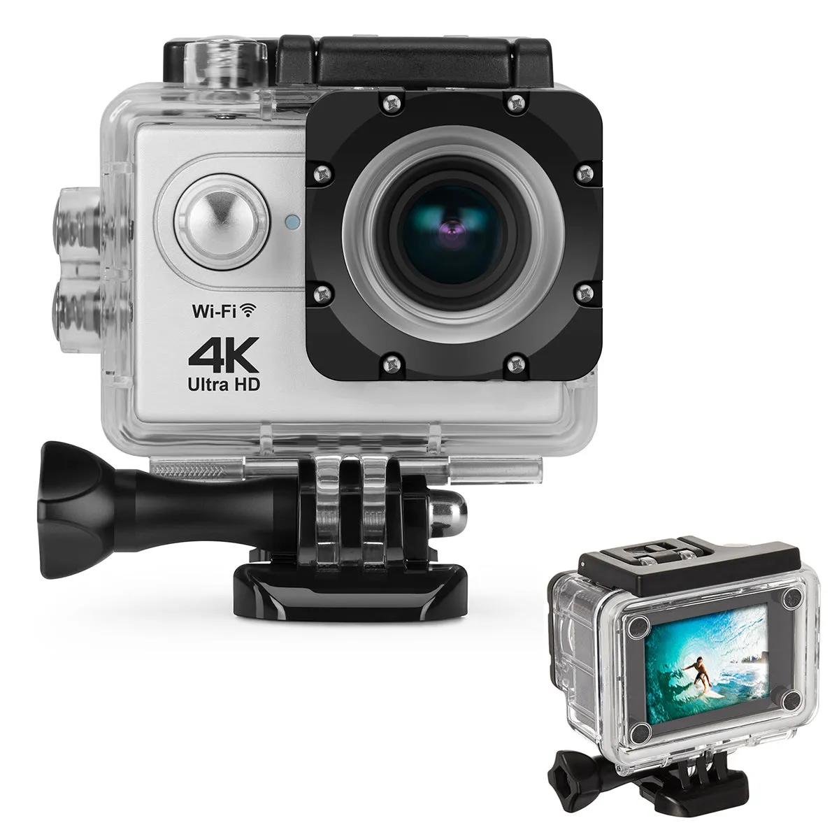 4K Underwater Camera - Waterproof Up to 30 Meters for Stunning Underwater Photos & Videos