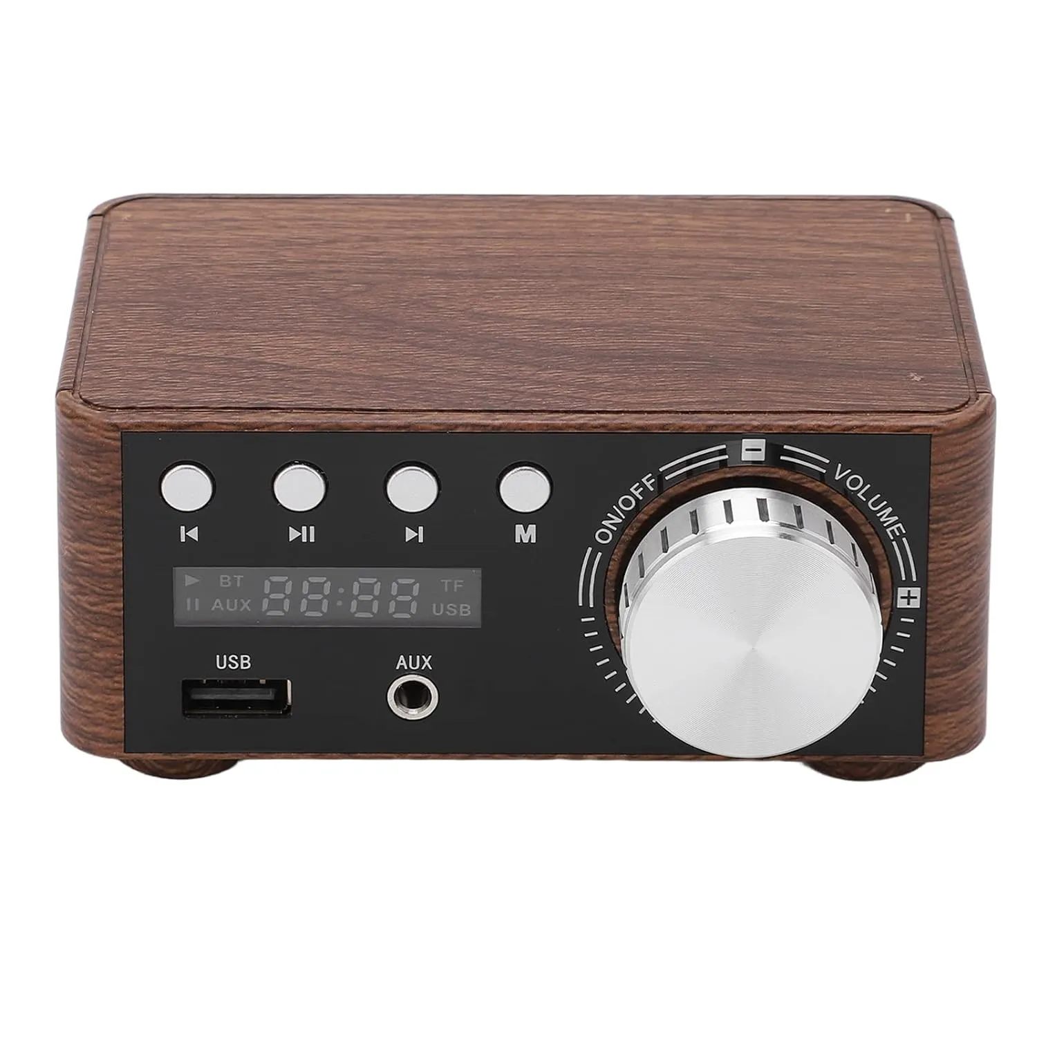 50W 50W Mini Bluetooth 5.0 Power Amplifier,Power Amplifier Stereo HiFi Digital Amp 2 Channel Stereo Hi-Fi Digital Audio Receiver with 9-24V Power Supply,2 Channel with USB