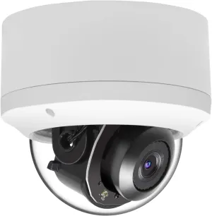 5MP 2.5'' PoE IP Camera with Mic, 5MP Dome Security IP Camera, IP66 Waterproof, 60ft IR Night Vision, Pan 0~355° Tilt 0~90°, 2.8mm Lens, Compatible with Third-Part NVRs Softwares