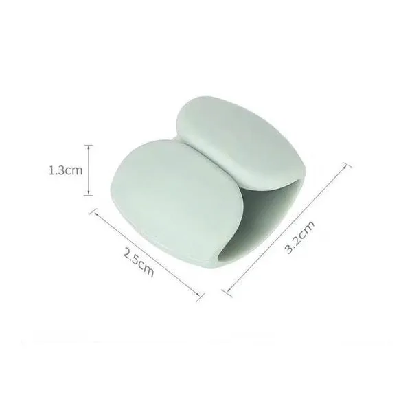 8-Piece: Portable Reusable Cable Clips Organizer