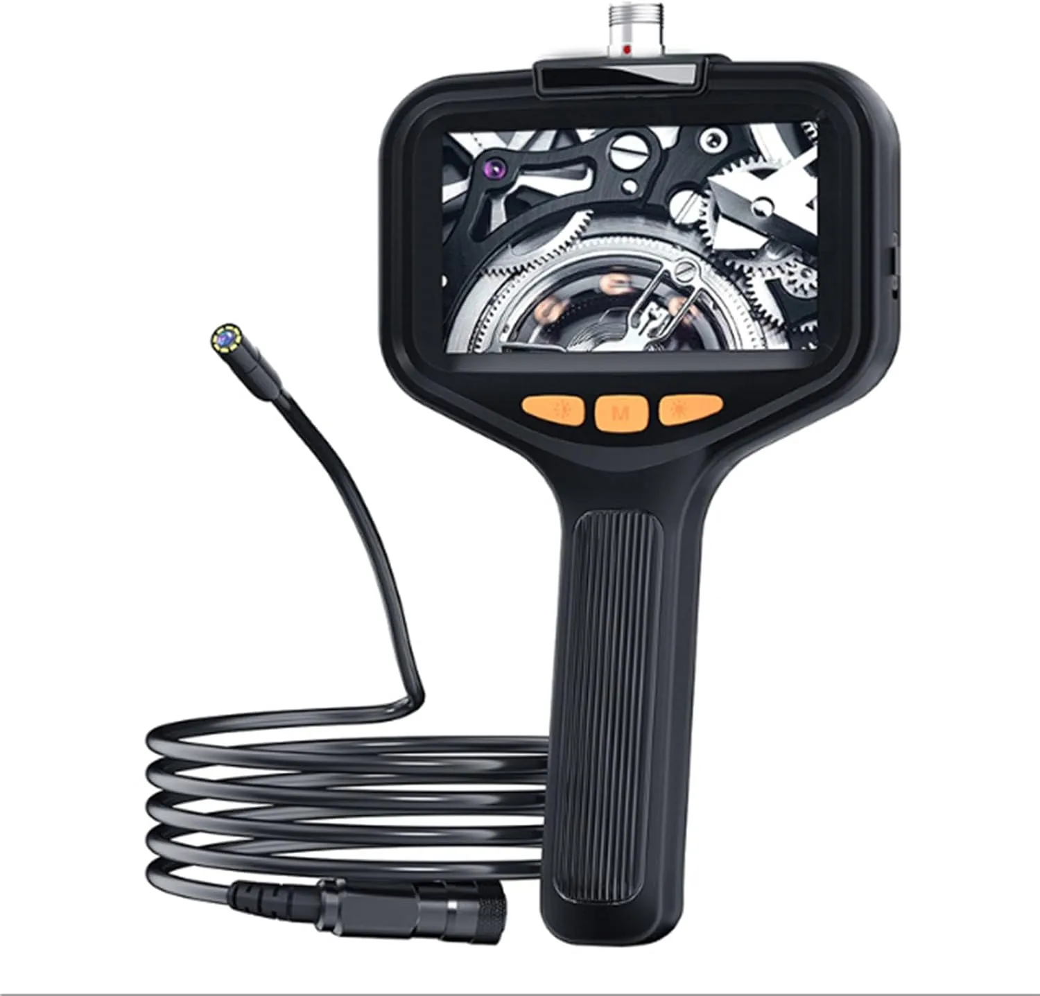 8mm Handheld Borescope Camera, 8 LED Lights HD 1080P Sewer Camera for Appliances, Automotive, Machinery, Sewer Repair (2m-100m)