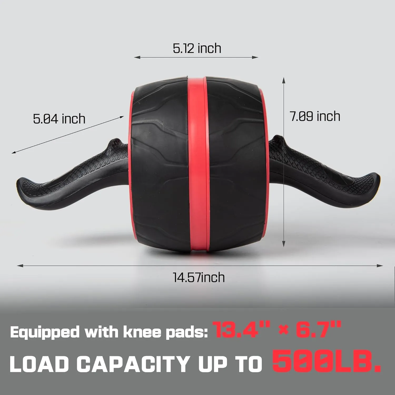 Ab Roller Wheel with Knee Pad Mat,Automatic Rebound Abdominal Wheel Abs Workout Equipment,Home Gym Equipment,No Noise Ab Wheel for Men&Women Abdominal