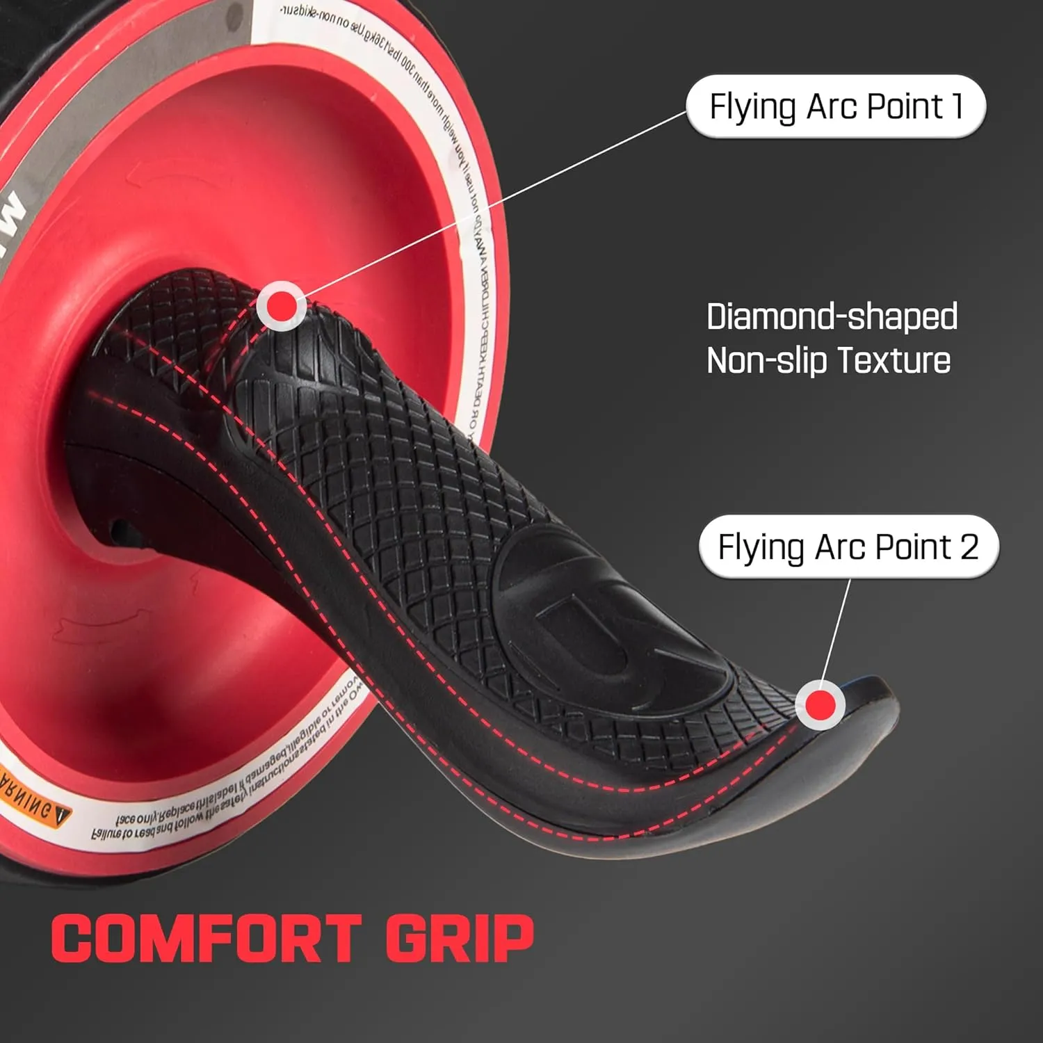 Ab Roller Wheel with Knee Pad Mat,Automatic Rebound Abdominal Wheel Abs Workout Equipment,Home Gym Equipment,No Noise Ab Wheel for Men&Women Abdominal