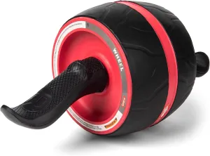 Ab Roller Wheel with Knee Pad Mat,Automatic Rebound Abdominal Wheel Abs Workout Equipment,Home Gym Equipment,No Noise Ab Wheel for Men&Women Abdominal