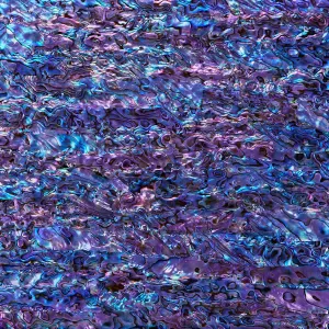 Abalone Shell Inlay Veneer for DIY or Professional Inlay Embellishments - Sustainable New Zealand Paua Royal Purple- With 3M Double Sided Tape Backing - 9.45"X2.75"