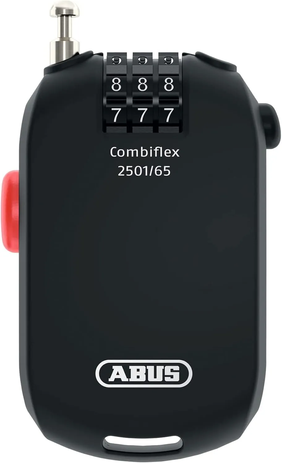 Abus Cable Lock, Comb flex 2501/65 Cycling Equipment, Black