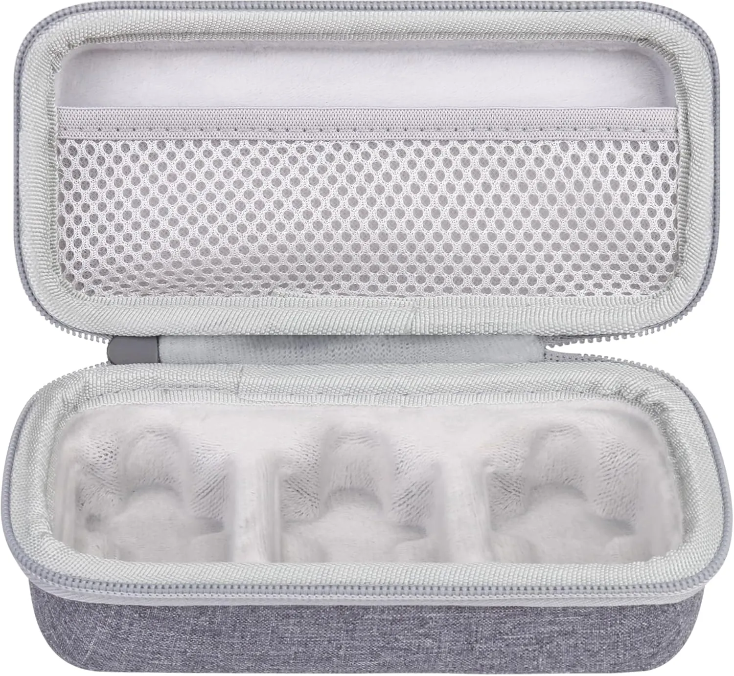 Aenllosi Hard Carrying Case Compatible with Rode Wireless ME Clip/Wireless GO II Dual Channel Compact Digital Wireless Microphone System (gray)