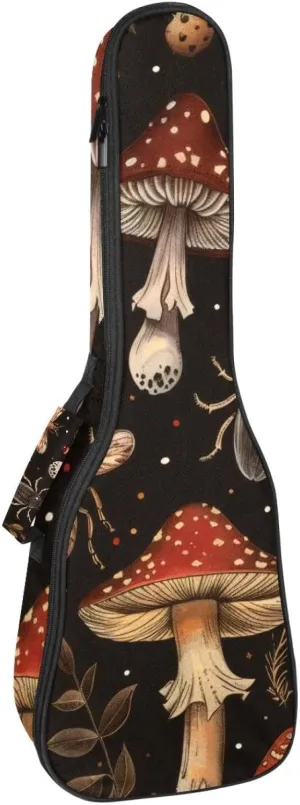 Aesthetic Mushroom Insects Pattern