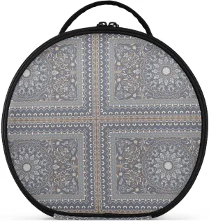 ALAZA Vintage Arabic Pattern Toiletry Bag Travel Makeup Case Organizer for Women