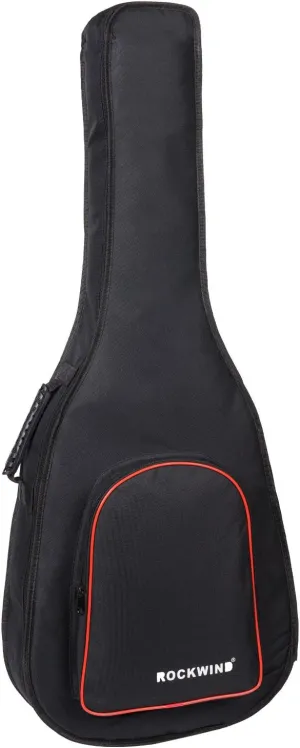 Aliyes Acoustic Class Guitar Gig Bag Full Size Metal Zippers Carrying Bag 41" Water-Resistant Oxford Fabric 8mm Thick Sponge Padded Adjustable Strap-red