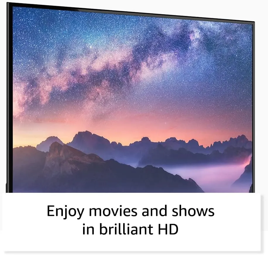 Amazon Fire TV 32" 2-Series (newest model), HD smart TV with Fire TV Alexa Voice Remote, stream live TV without cable