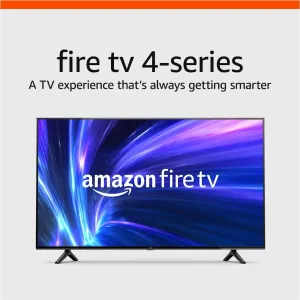 Amazon Fire TV 43" 4-Series 4K UHD smart TV with Alexa Voice Remote Enhanced, stream live TV without cable