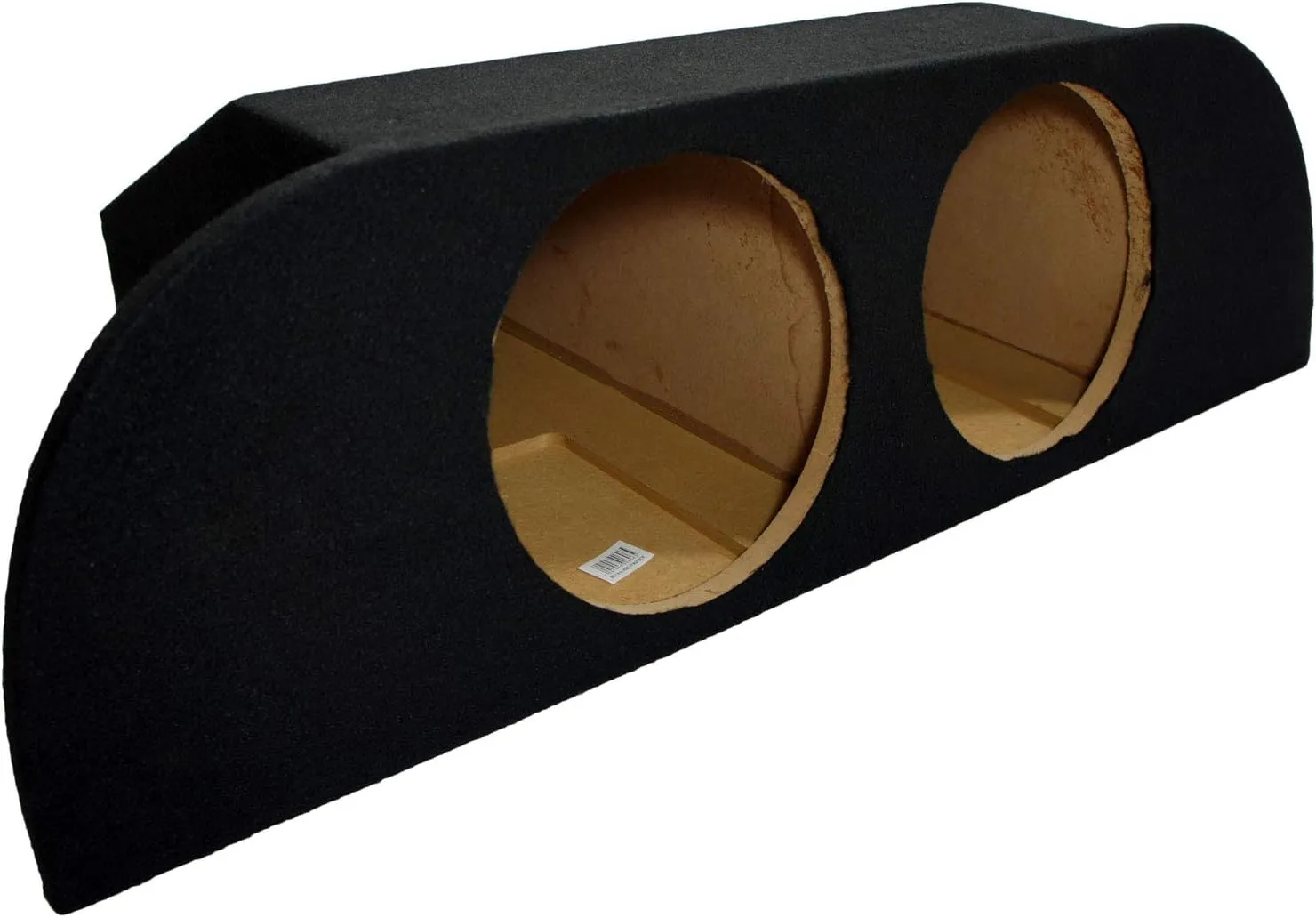 American Sound Connection ASC NT2X10-350Z-STRUTBOX Compatible with Nissan 350Z 2003-2008 Custom Fit Dual 10" Subwoofer Enclosure Sub Box W/Amp Mount Rack