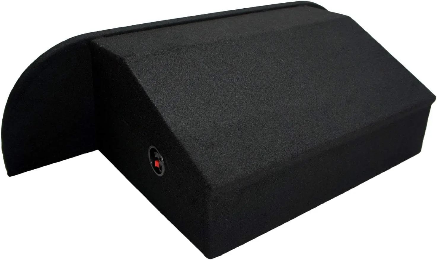American Sound Connection ASC NT2X10-350Z-STRUTBOX Compatible with Nissan 350Z 2003-2008 Custom Fit Dual 10" Subwoofer Enclosure Sub Box W/Amp Mount Rack