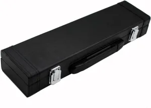 Andoer Portable Gig Bag Box Leather for Western Concert Flute with Buckle Foam Cotton Padded
