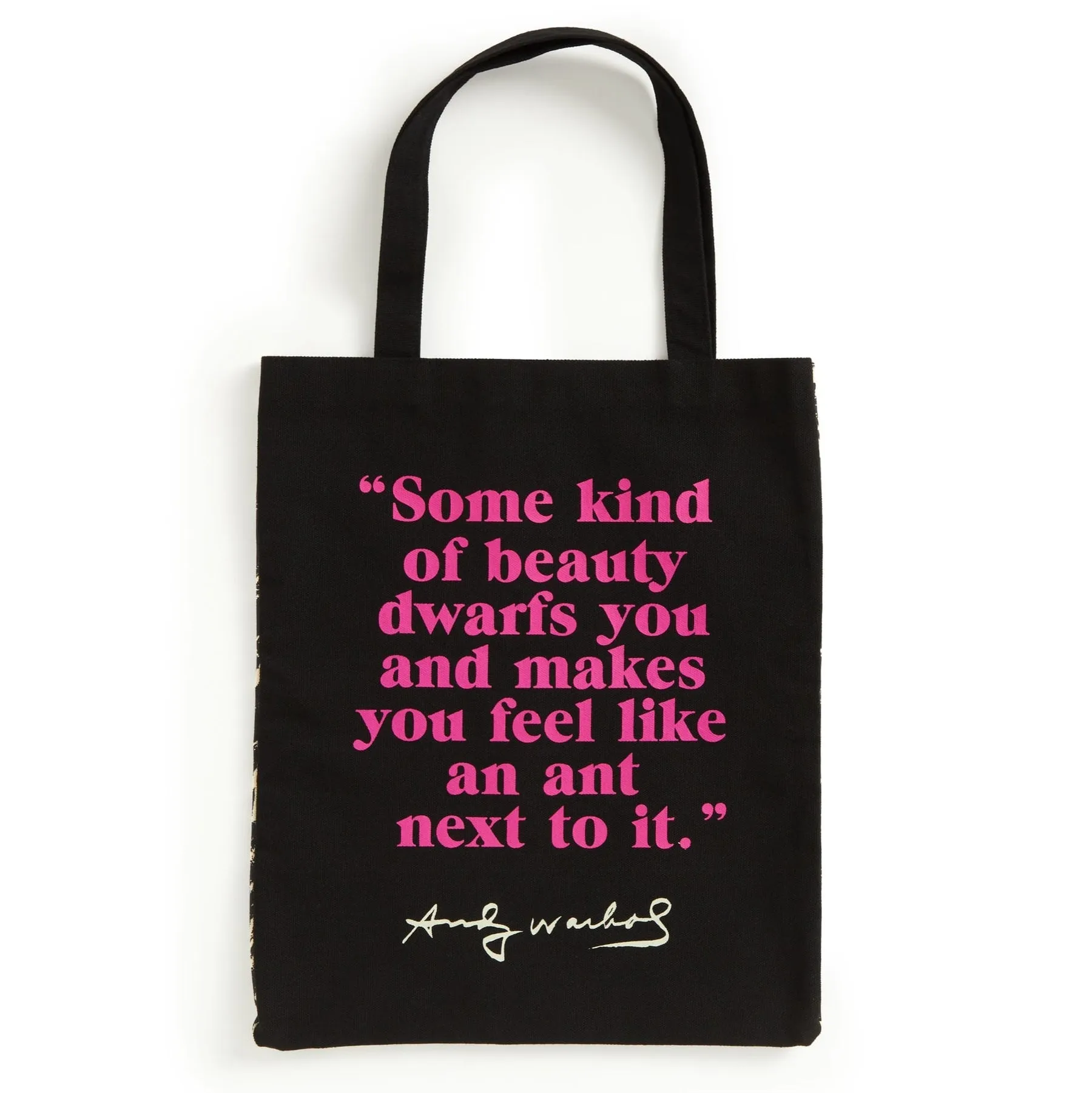 Andy Warhol Flowers Canvas Tote Bag