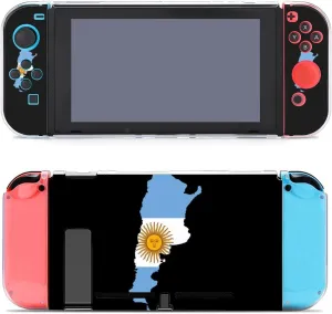 Argentina Flag Map Cute Protective Case for Switch Hard Shell Anti-Scratch Shockproof Case Cover