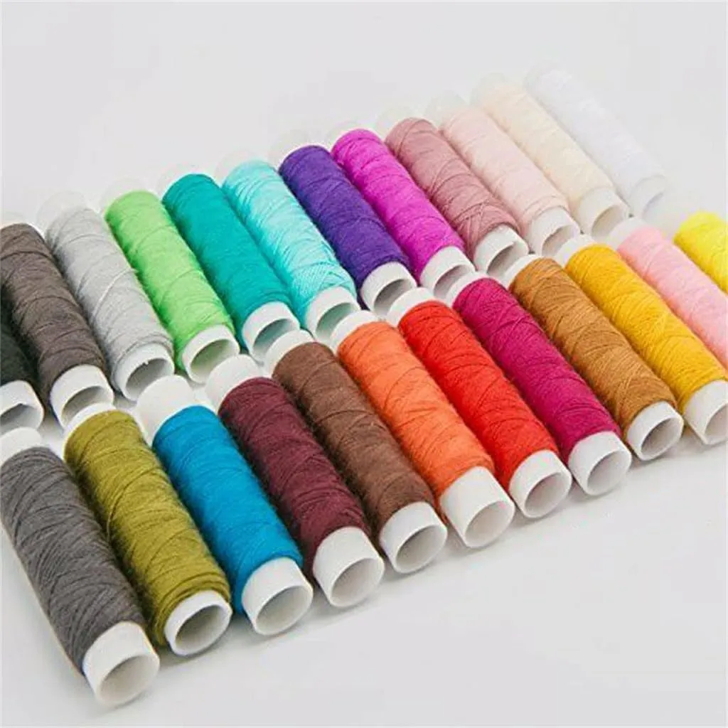 ASWRTYJO 130 Piece Fabric Sewing Bag Home Sewing Travel Home Sewing Set