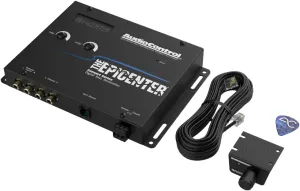 AudioControl EPICENTER Bass Bundle - EPICENTER Bass Restoration Processor (Black)   EPIC1500 Monoblock 1500W Car Audio Subwoofer Amplifier   Stinger 2-Channel 3 FT 6000 Series RCA Interconnect Cable