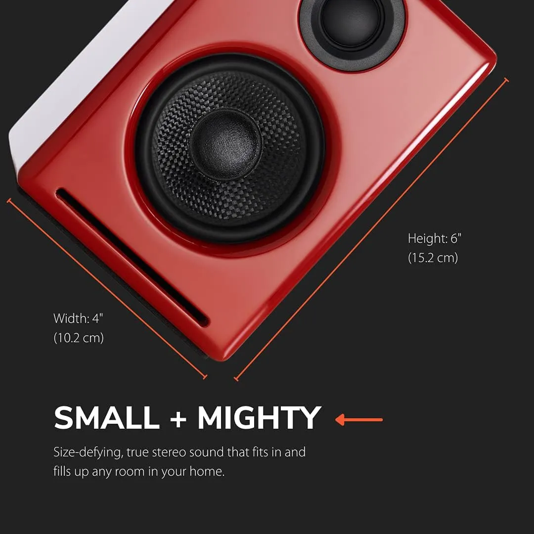 Audioengine A2  Bluetooth Speakers Wireless - 60W Computer Speakers for Music and Gaming