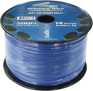 Audiopipe AP14500BL 14 Gauge 500ft Primary Wire Blue