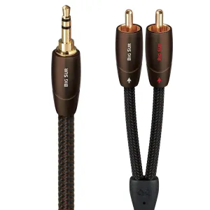 AudioQuest 3m Big Sur 3.5mm Mini > RCA Audio Interconnect Cable