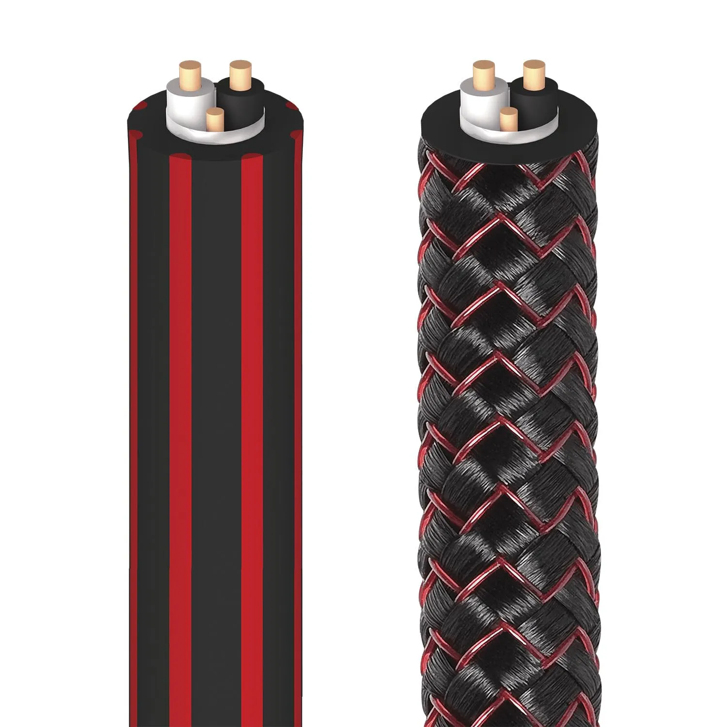 AudioQuest Red River XLR > XLR Audio Interconnect Cable - 0.5m - Pair