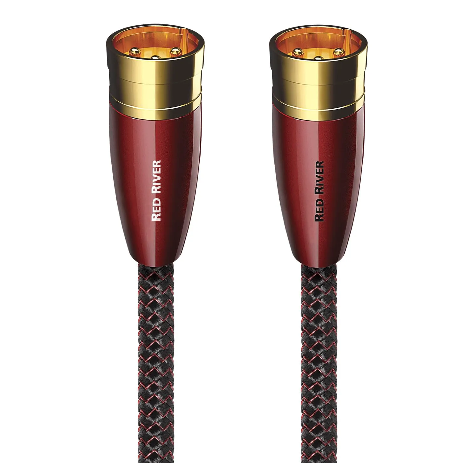 AudioQuest Red River XLR > XLR Audio Interconnect Cable - 0.5m - Pair
