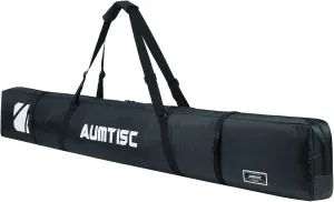 AUMTISC Fully Padded Ski Bag, Single Ski Travel Bags to Transport Skis Gear with Pocket and Adjustable Shoulder Strap, 170 185 cm