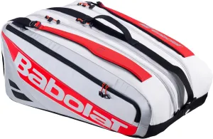 Babolat RH Pro Juan Lebron Padel Racket Bag (White/Silver/Red)