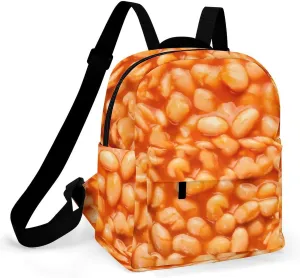 Baked Beans Casual Women's Backpack, Lightweight, Waterproof, Versatile Daily Bag