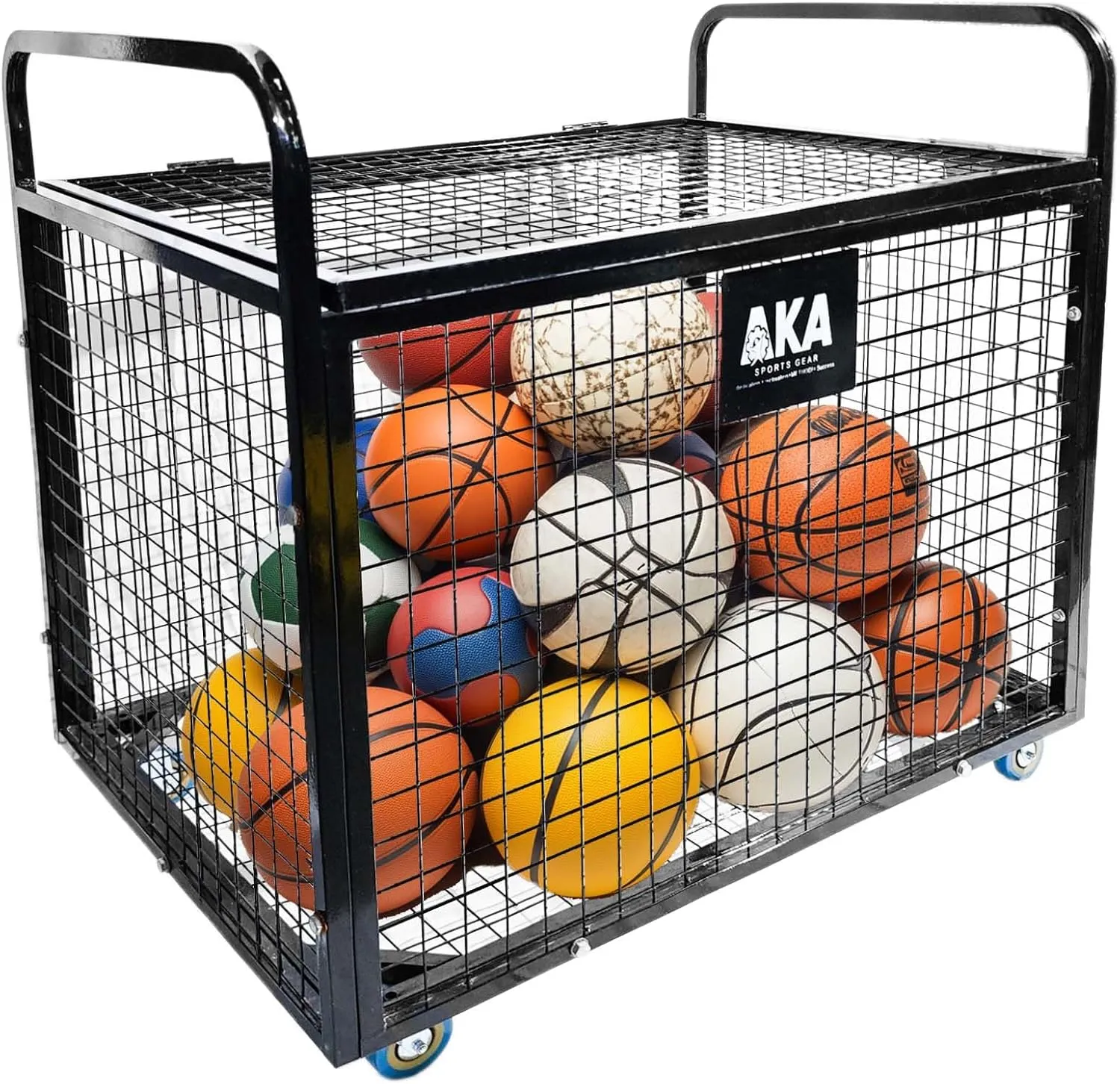 Ball Storage Cart, Sports Equipment Organizer