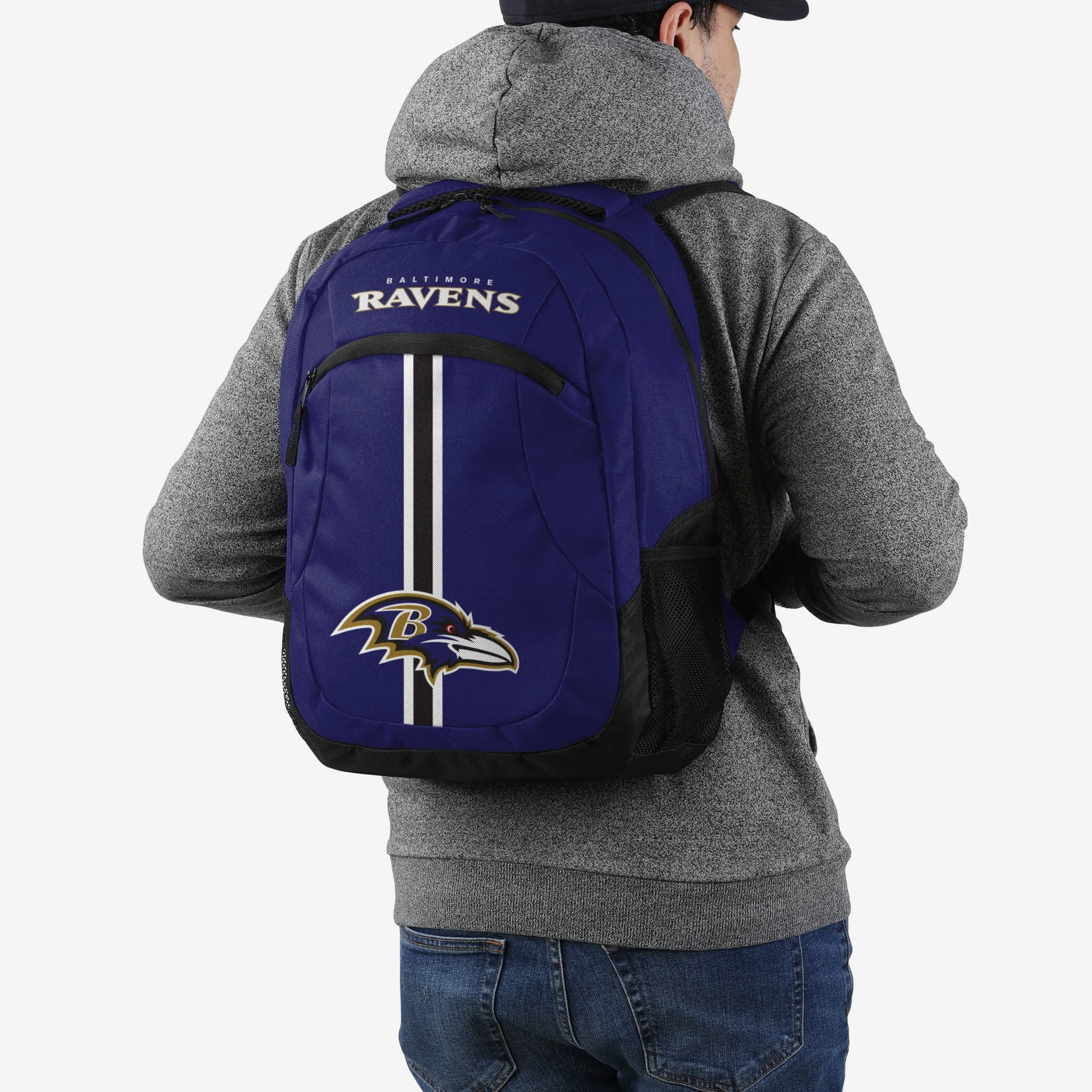 Baltimore Ravens Purple Alternate Color Action Backpack