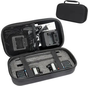 BAOFENG Walkie Talkie Case Holder Handheld Ham Radios Hard Storage Carrying Case For UV-5R BF-F8HP GM-15 Pro UV-5RA UV-5R  Plus UV-5RE GT-5R BF-888S UV-S9 Plus UV-82 And Radio Accessories(Bag Only)
