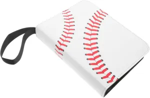Baseball Card Binder Four Pocket Design Stylish Trading Card Album Compact and Collector Friendly