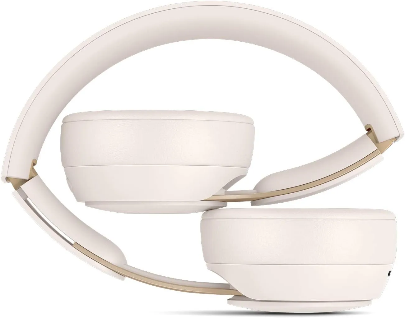 Beats Solo Pro Wireless Noise Cancelling On-Ear Headphones - Apple H1 Headphone Chip, Class 1 Bluetooth, 22 Hours of Listening Time, Built-in Microphone - Ivory